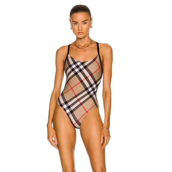 Burberry Other - NWT Burberry Alagnon Swimsuit in Archive Beige IP Check size XS